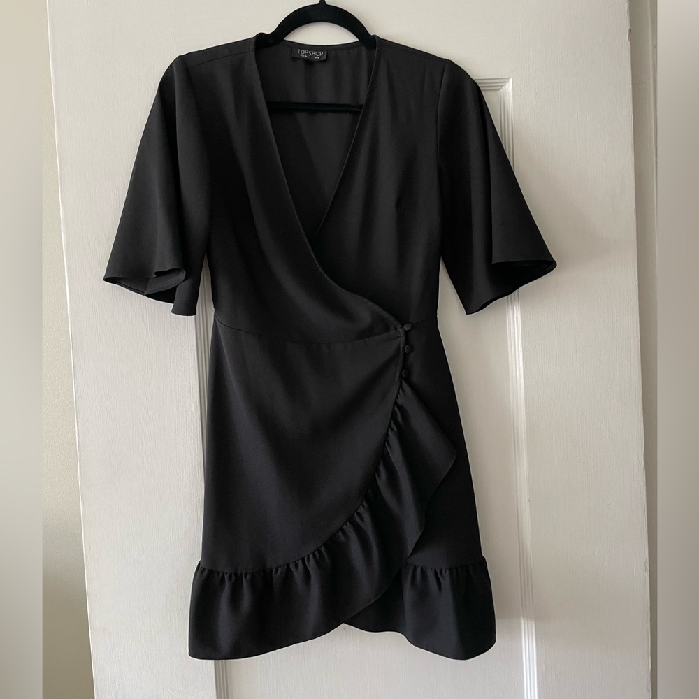 Topshop Black Minidress